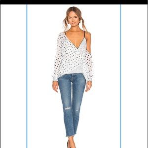 The Jerset Diaries zoey one shoulder top M